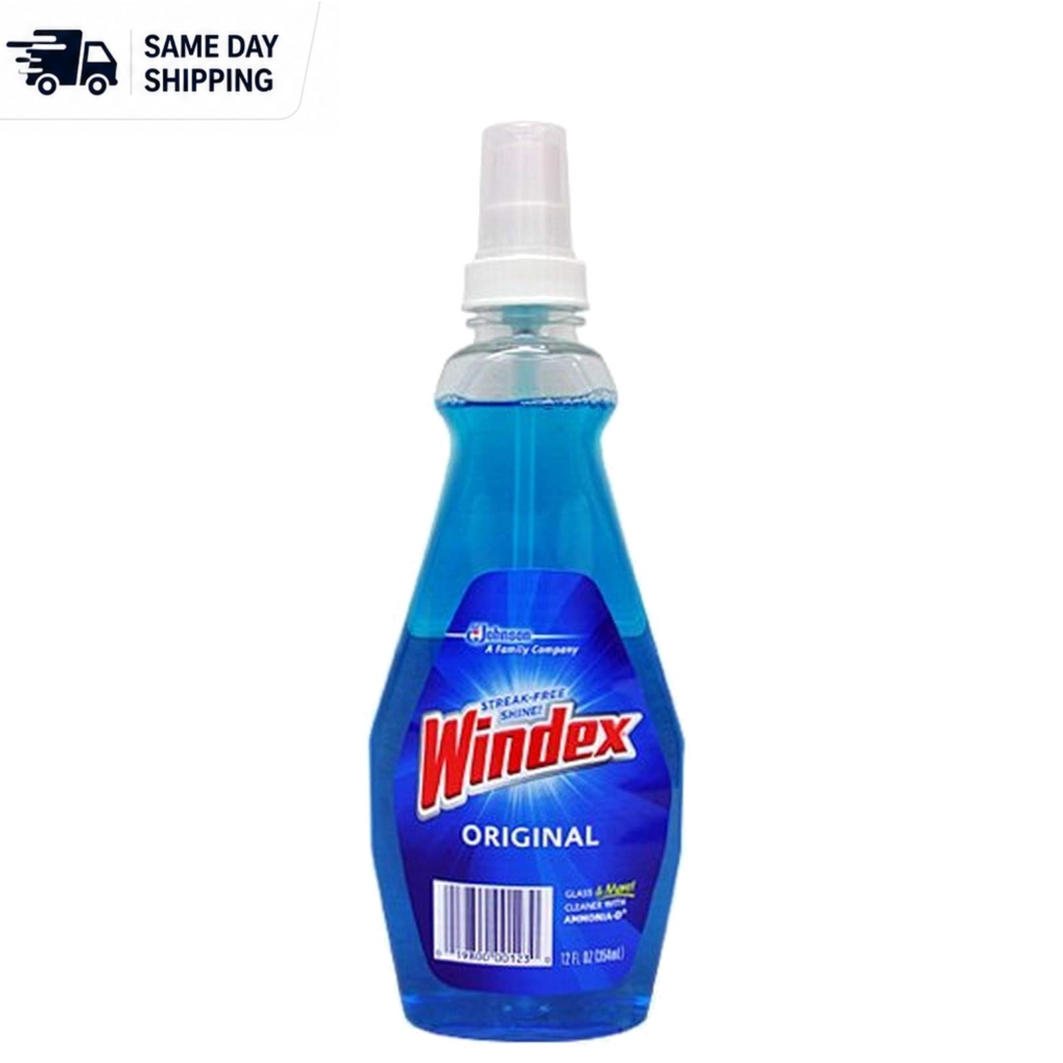 Effortless Windex Glass Cleaner, 12 fl oz – Ideal for Streak-Free Surfaces