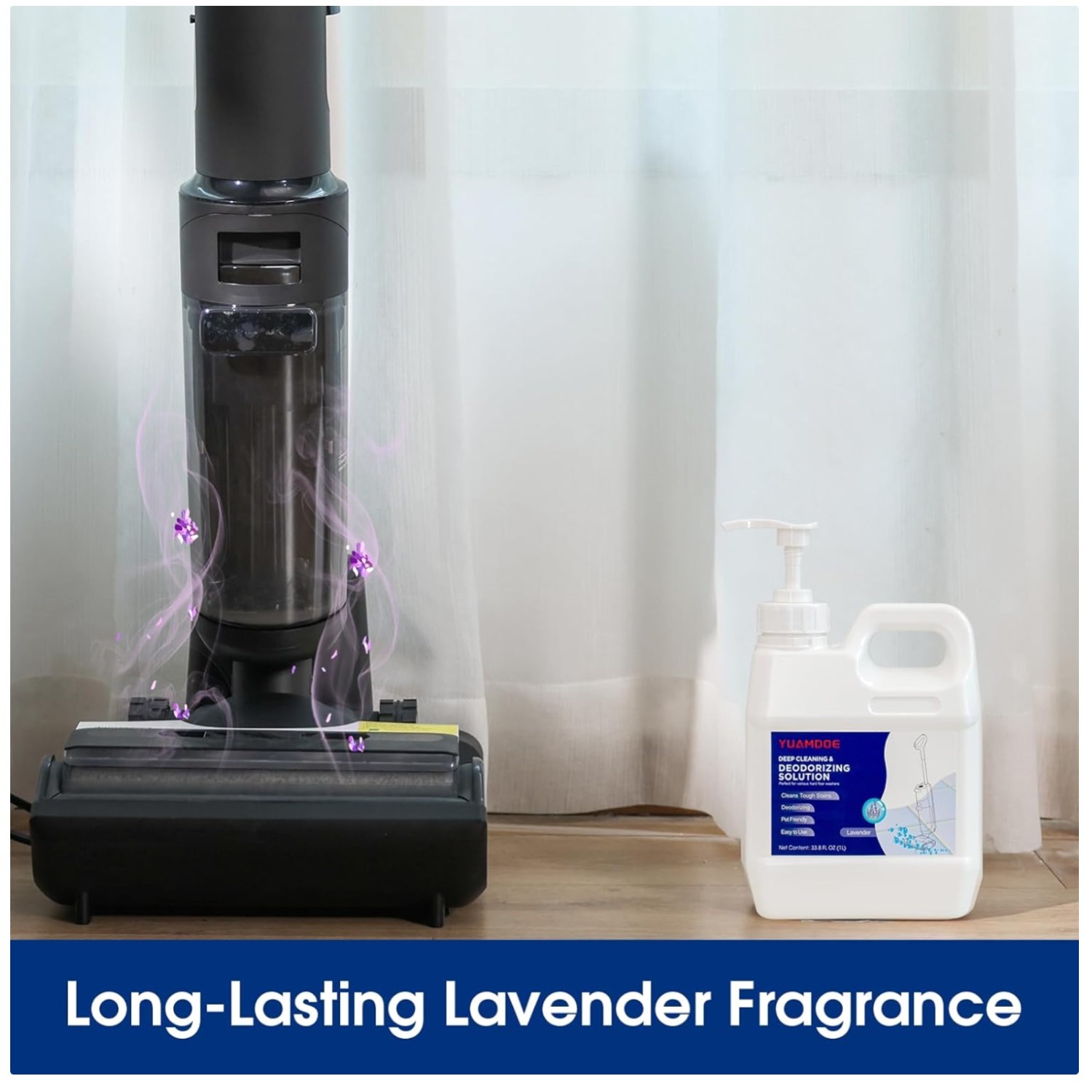 Tineco Floor Cleaner Solution, Lavender Scent, 33.8oz