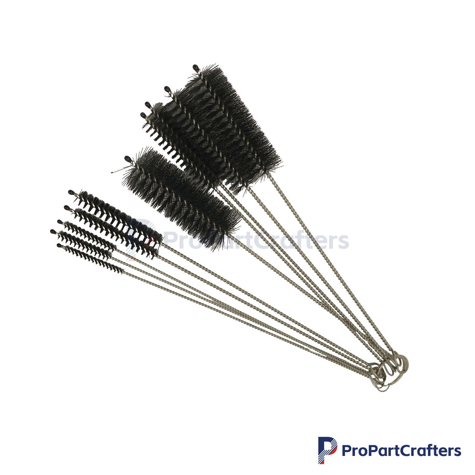 NEW 10PCS Set Nylon Small Long Cleaning Straw Brush Cleaner Bottle Tube Pipe