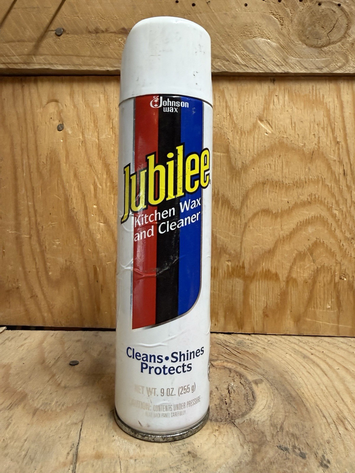 VTG Jubilee Clear Shine Johnson Wax Kitchen Appliance Polish Surface 1995 NOS