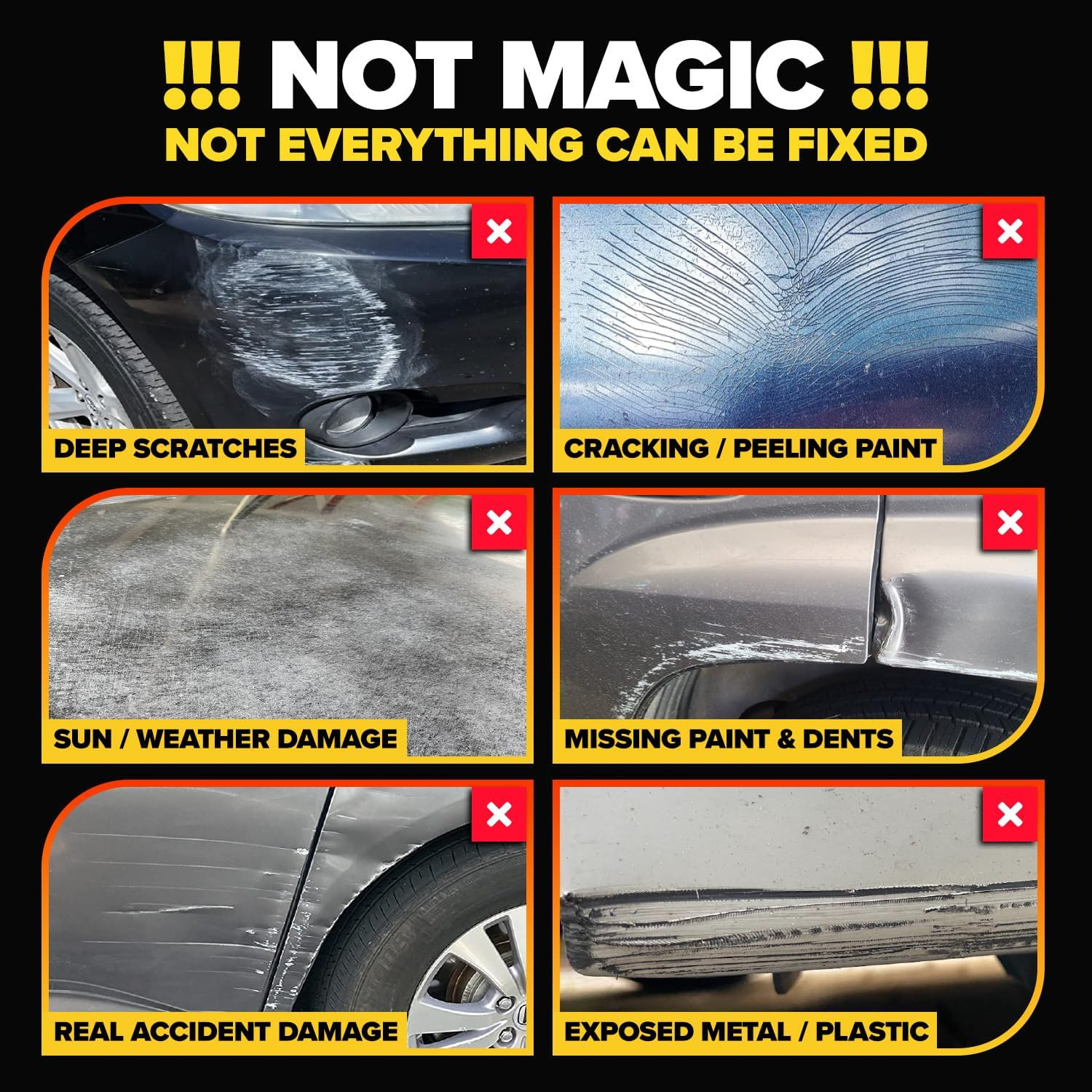 Scratch and Swirl Remover – Car Scratch Remover for Paint Scratches – Polishing