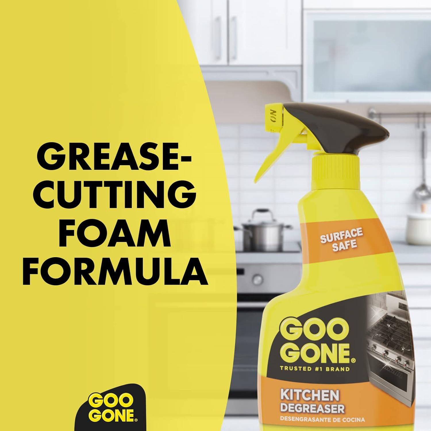 Degreaser – Removes Kitchen Grease, Grime and Baked-On Food – 14 Fl. Oz. – 2047