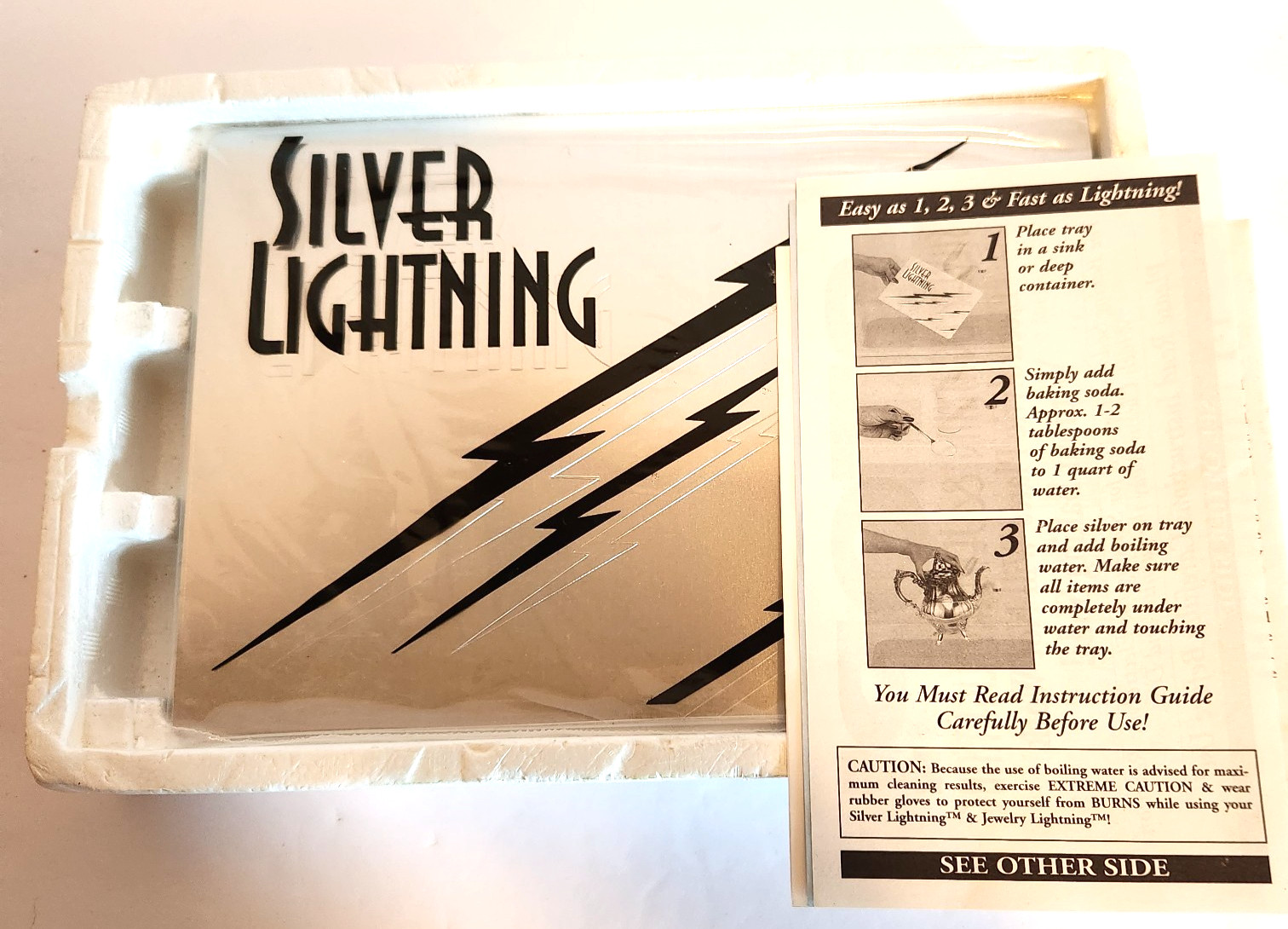 Original Silver Lightning & Jewelry Lightning for Silver Gold Copper Stainless