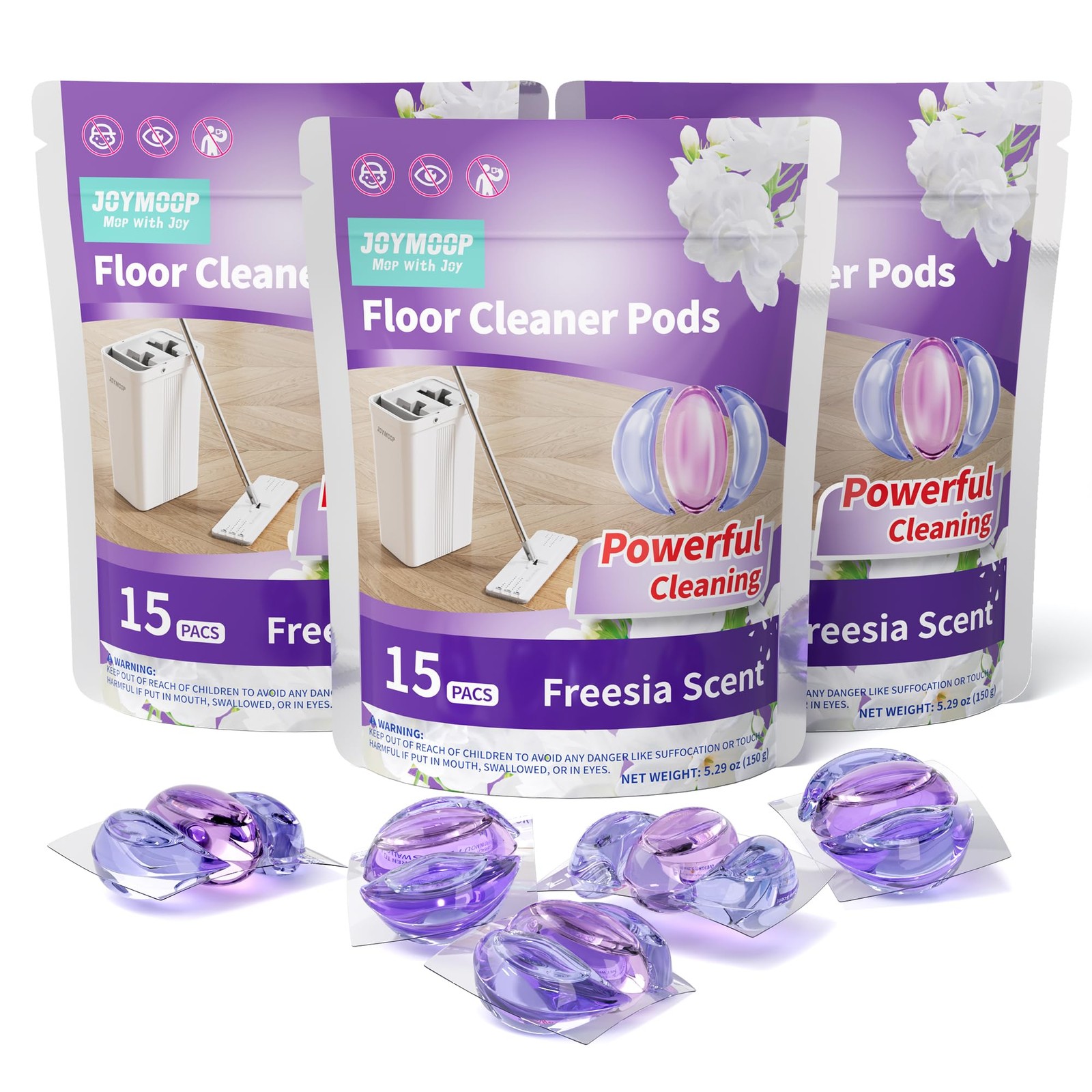 Floor Cleaner for Mopping, 45 PCS Mopping Solution, Hardwood Floor Cleaner, W…