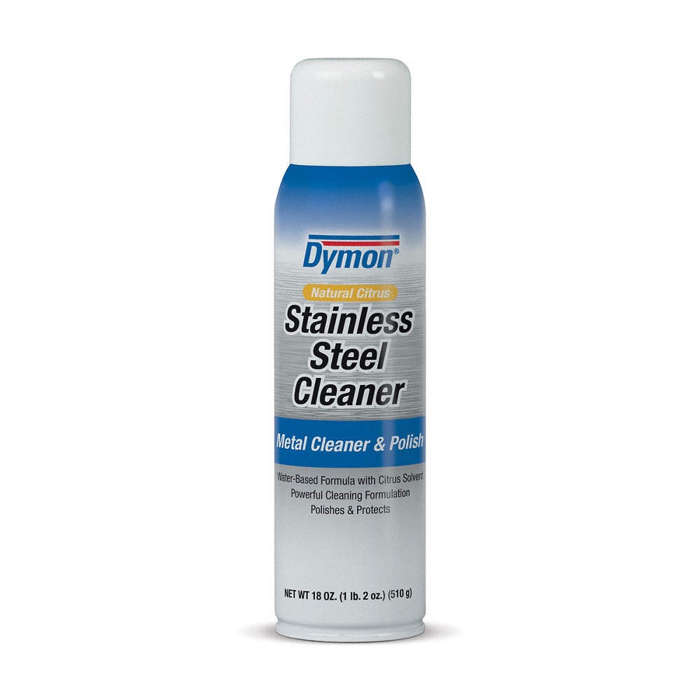 DYMON 34520 SS Cleaner and Polish,18 oz,PK12 20PG67