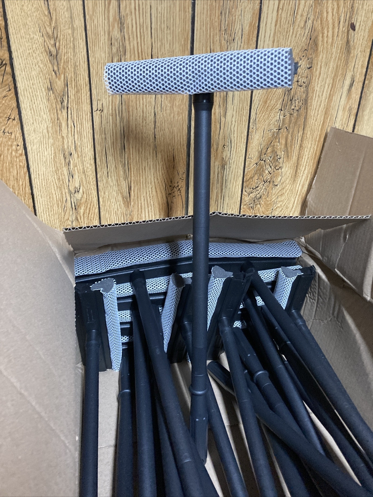 24 Pack MALLORY WS2024A Window Squeegee,Straight,8″ W 21” Long New