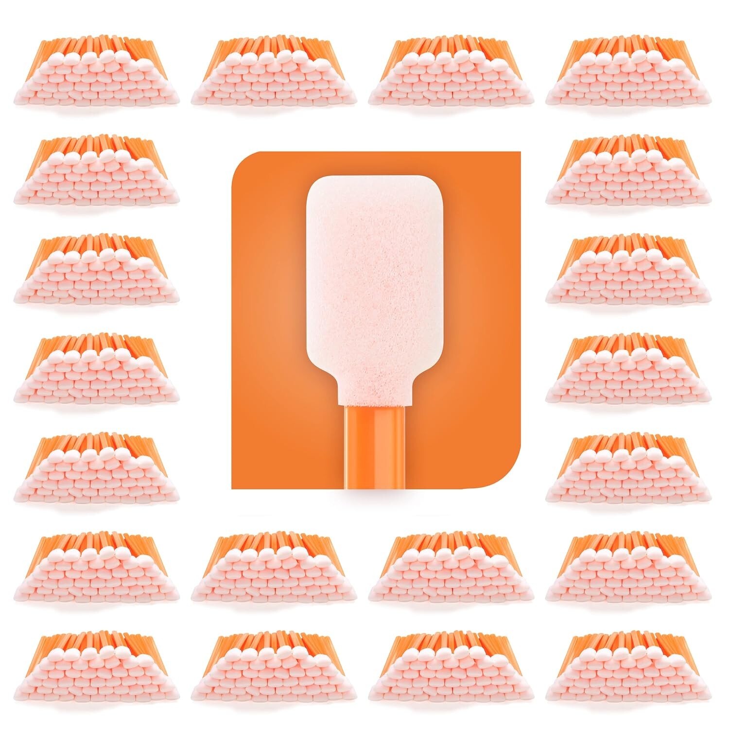 Versatile 5.25″ Foam Cleaning Swabs – 1000 Pack for Electronics & Household Use