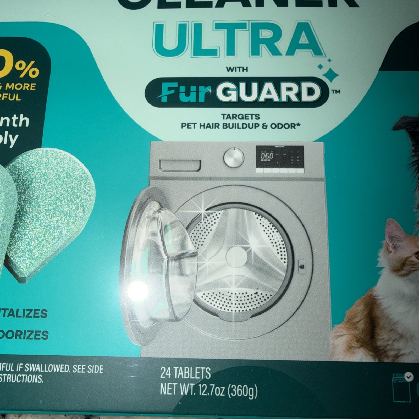 Uproot Clean Washing Machine Cleaner Ultra 24 Tablets New In Box