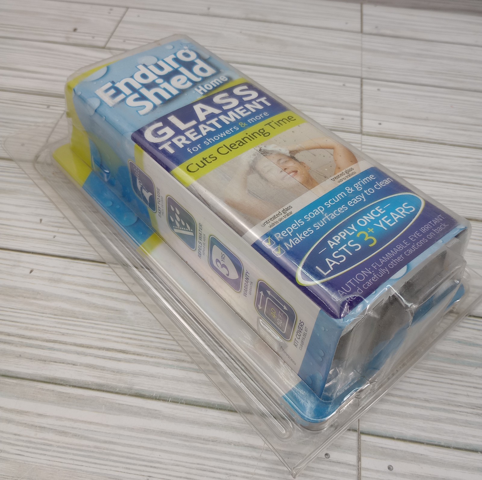 Enduro Shield Home Glass Treatment for Showers & More – New & Sealed
