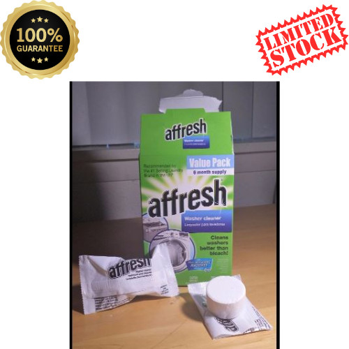 affresh Washing Machine Cleaner 6 Tablets W10501250) weight 240g/8.4oz/0.53lb