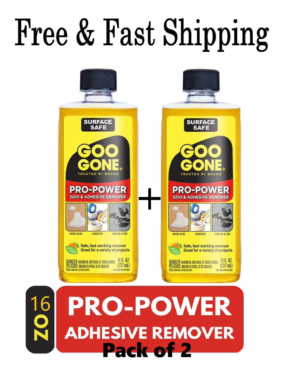 Goo Gone 8 oz. Pro Power Adhesive Remover Pack of 2