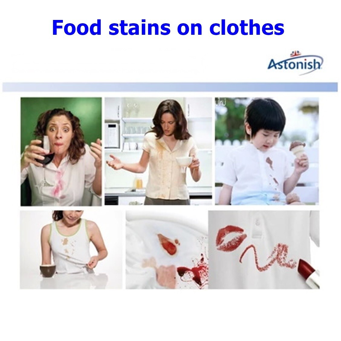 2x Astonish Stain Remover Bar Clothes Carpet Upholstery Pre Laundry Fabric 75g.