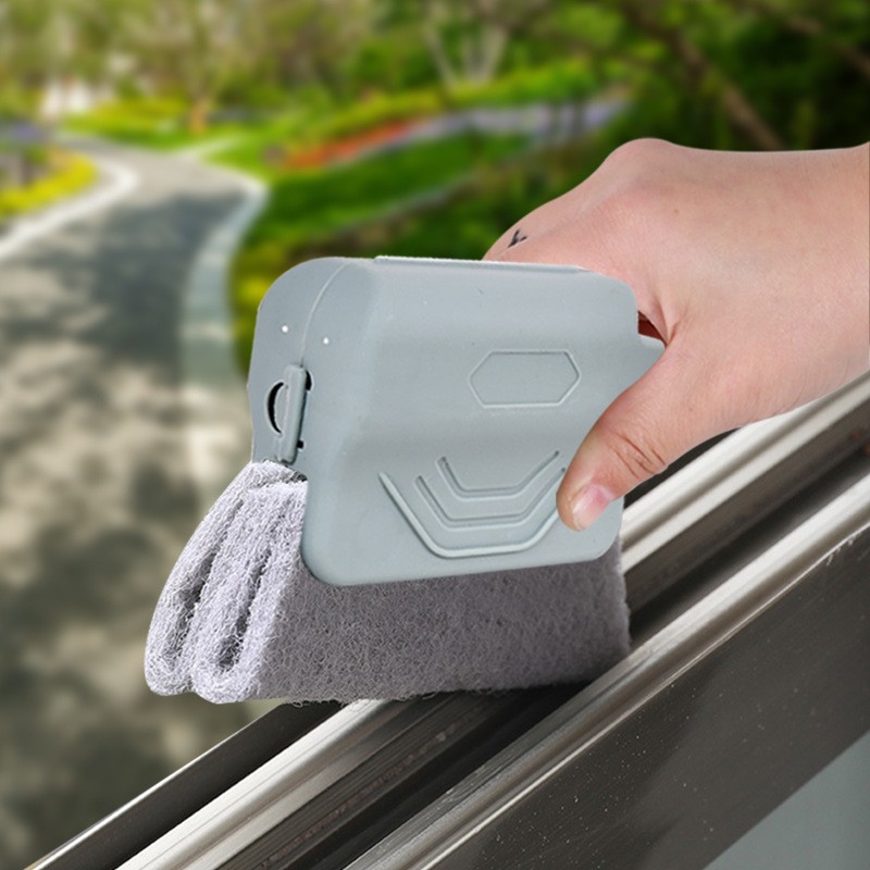 Brosse de Nettoyage pour Rails de Fenêtre et Baie Coulissante