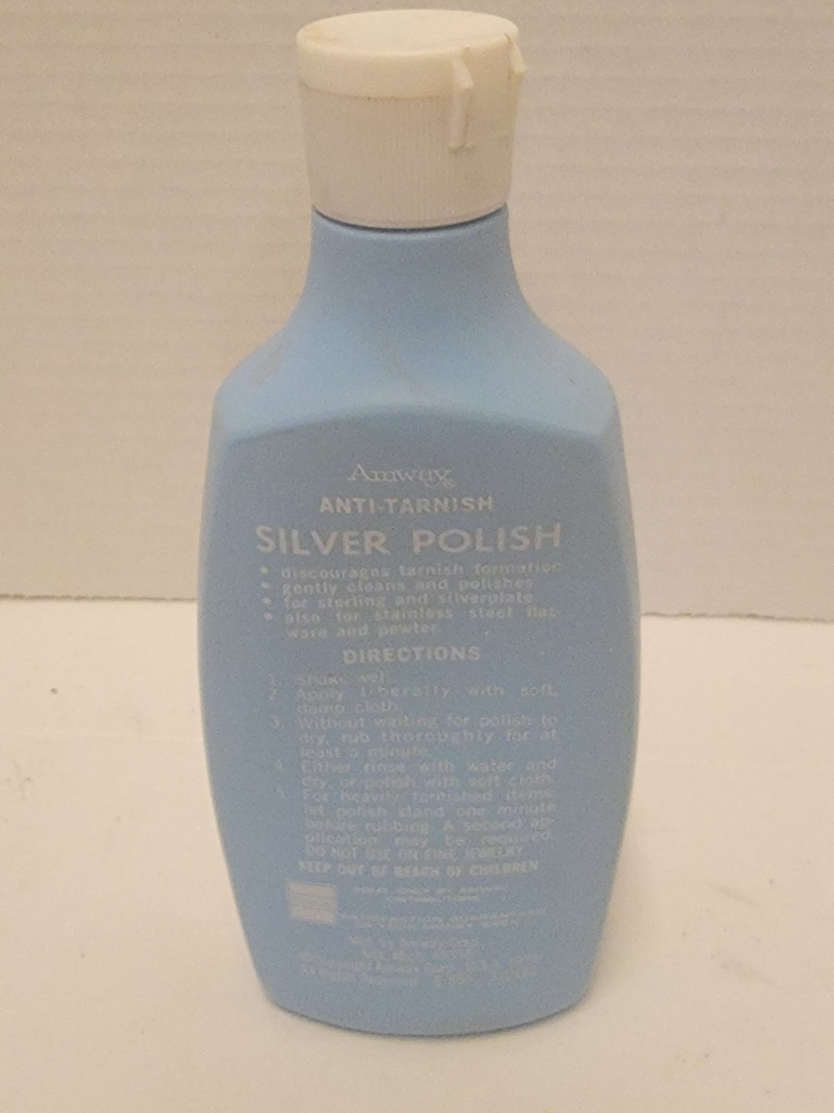 Vintage Amway Anti-Tarnish Polish Vintage Total 3 Ounces 50% Full