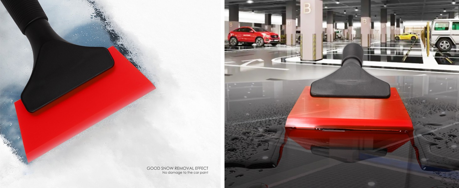 Small Squeegee 5 inch Rubber Window Tint Windshield Scraper for Car,Glass,