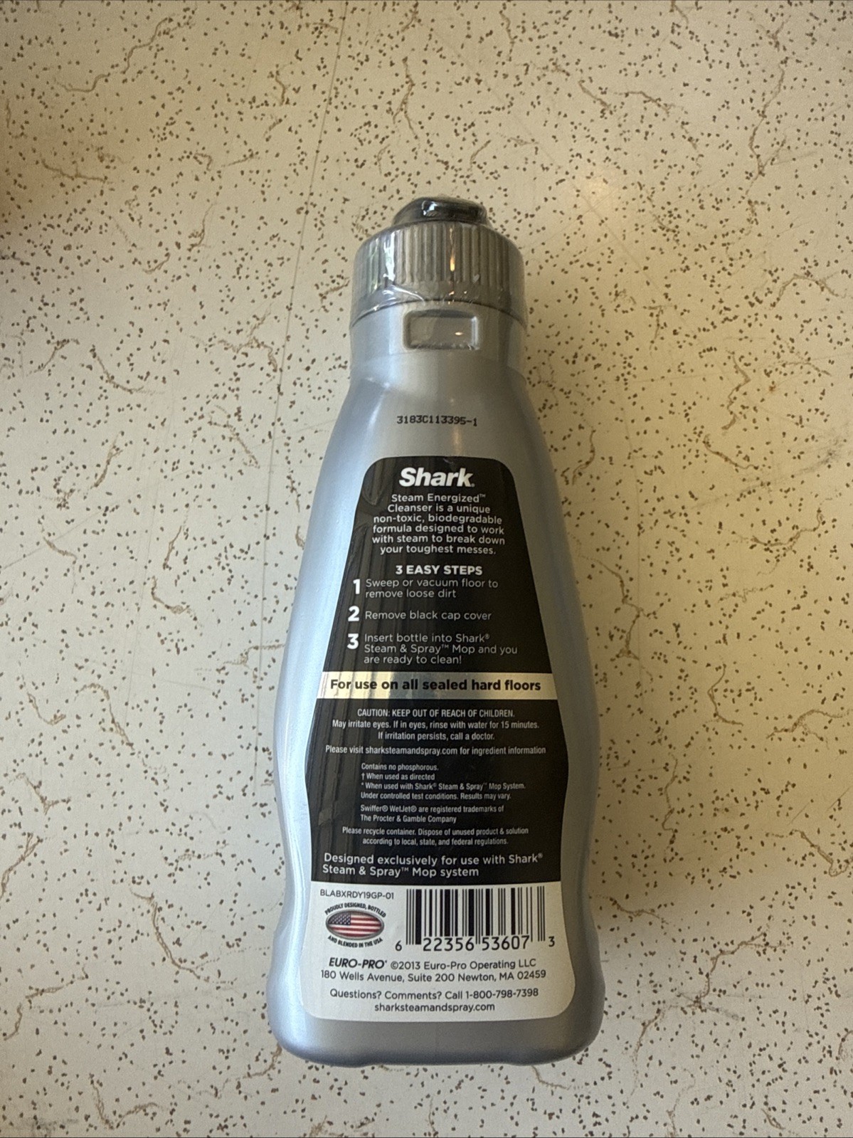 Shark Steam Spray Mop Energized Cleanser Multi Floor Waterfall Fresh 20 FL OZ