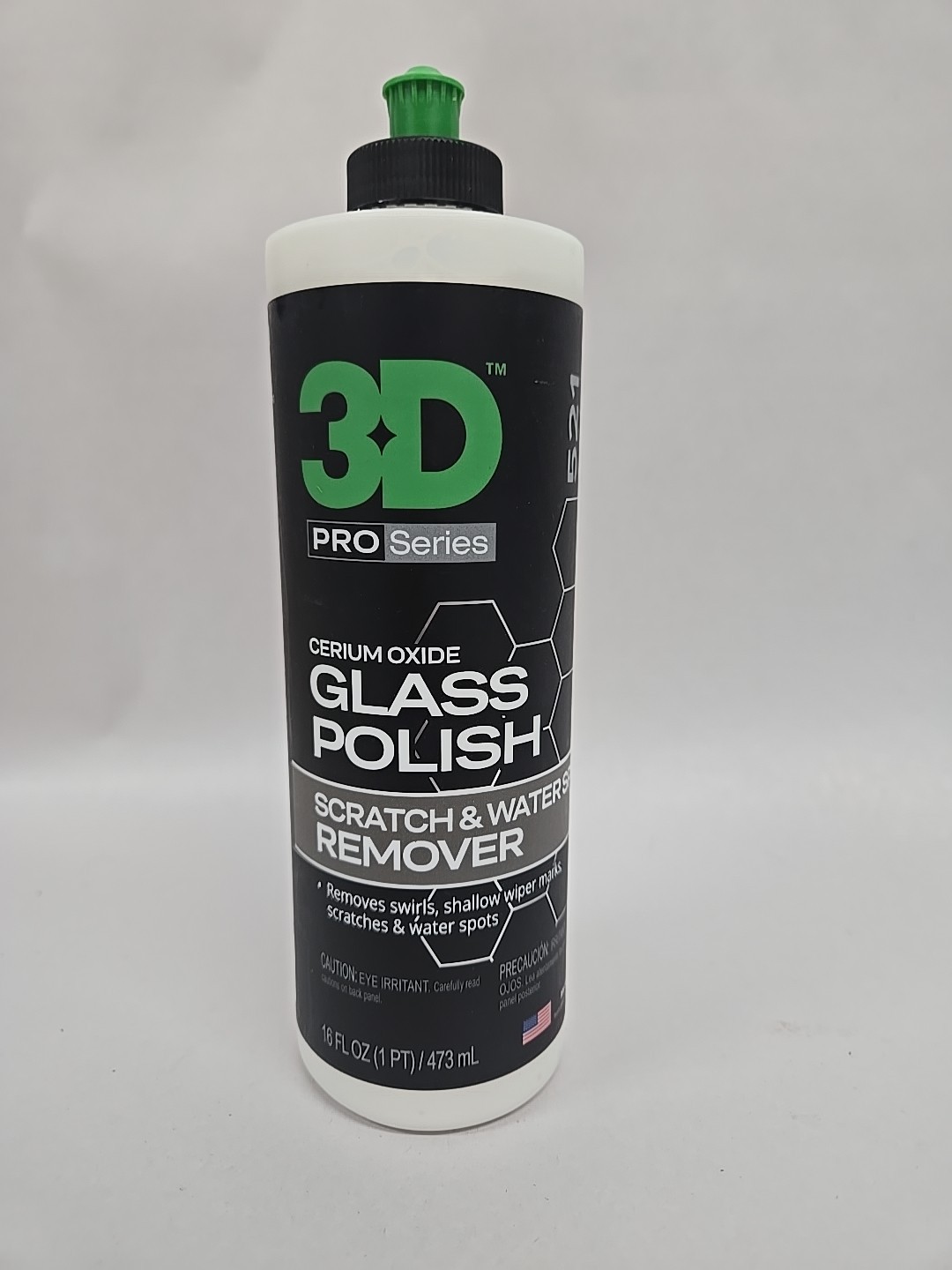 3D Glass Polish – Cerium Oxide Glass Scratch Remover for Car Windows – Restor…
