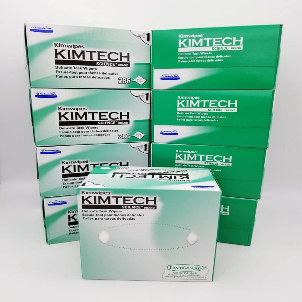 Professional QLZSTWUH Kimtech Science Kimwipes Delicate Task Wipers, 4.4 X 8.4 I
