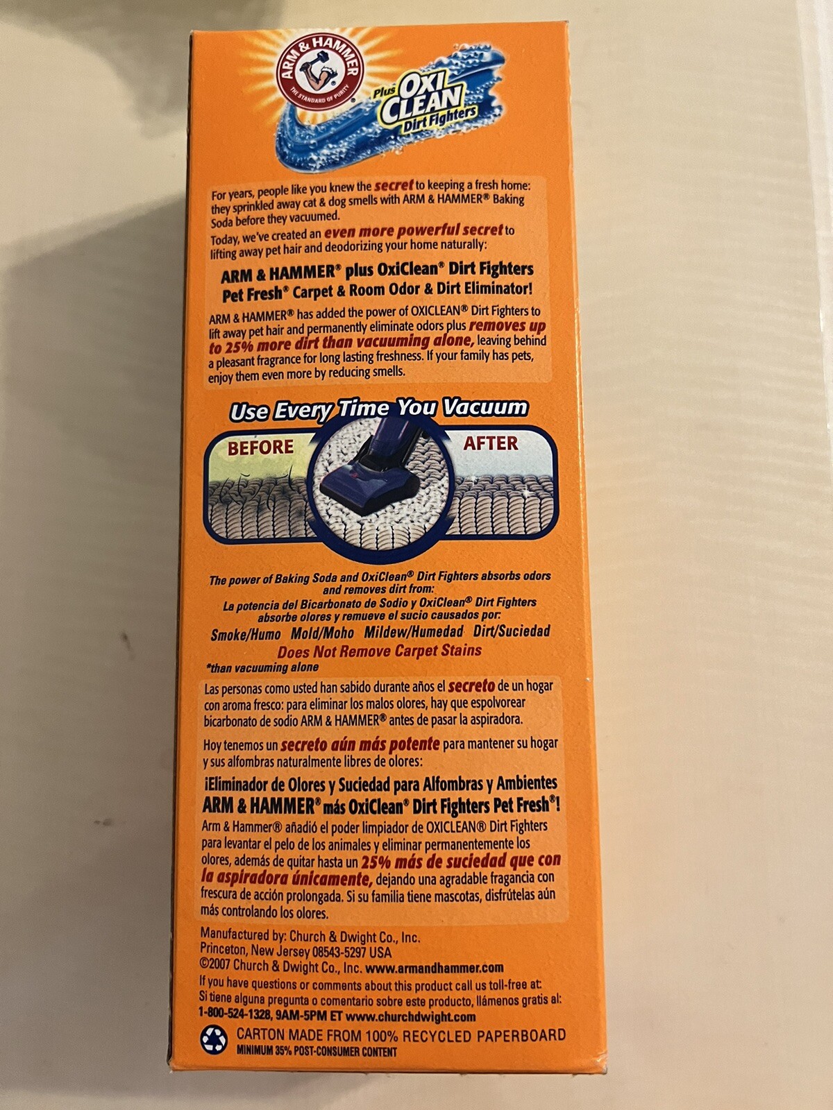 Arm & Hammer Carpet Odor Eliminator, Pet Fresh 30 oz.