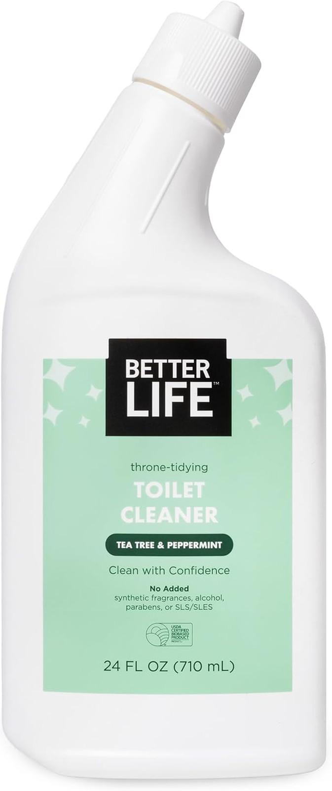 Toilet Bowl Cleaner – Tea Tree & Peppermint Scent Cleaning Gel – Liquid Bathroom