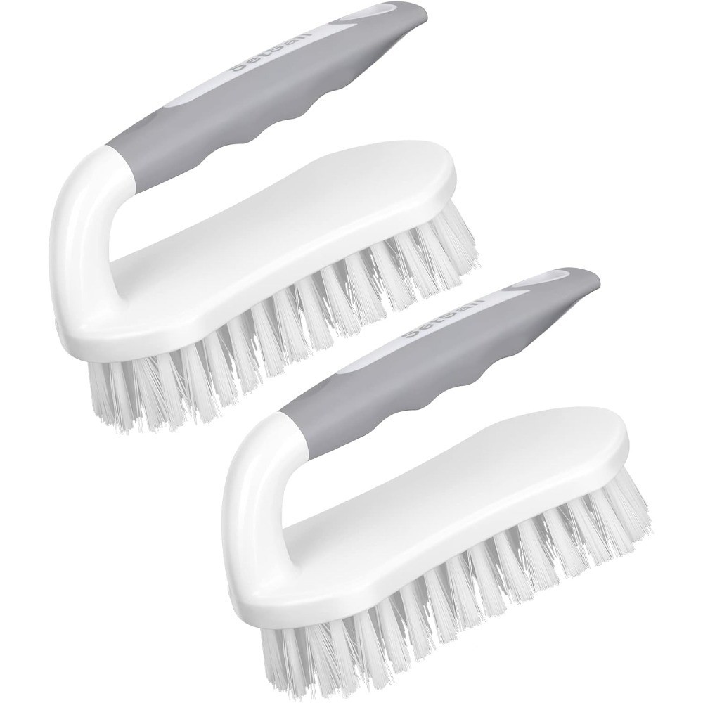 Heavy Duty Scrub Brushes Stiff Bristles Cleaning Brush for Shower Bathroom