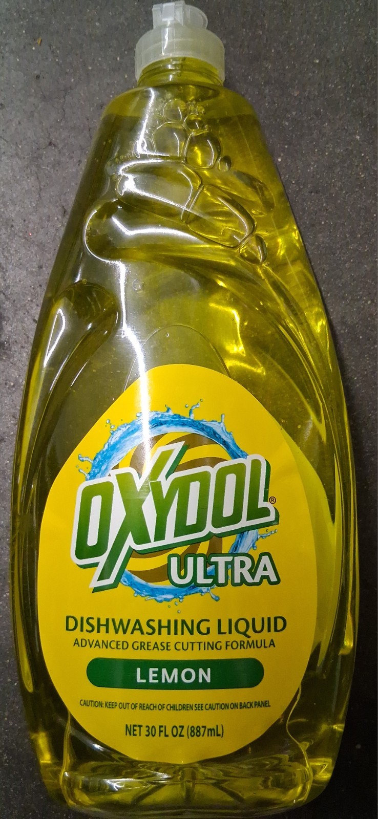 Oxydol Ultra Dishwashing Liquid Lemon Cleans Dishes 30 fl oz