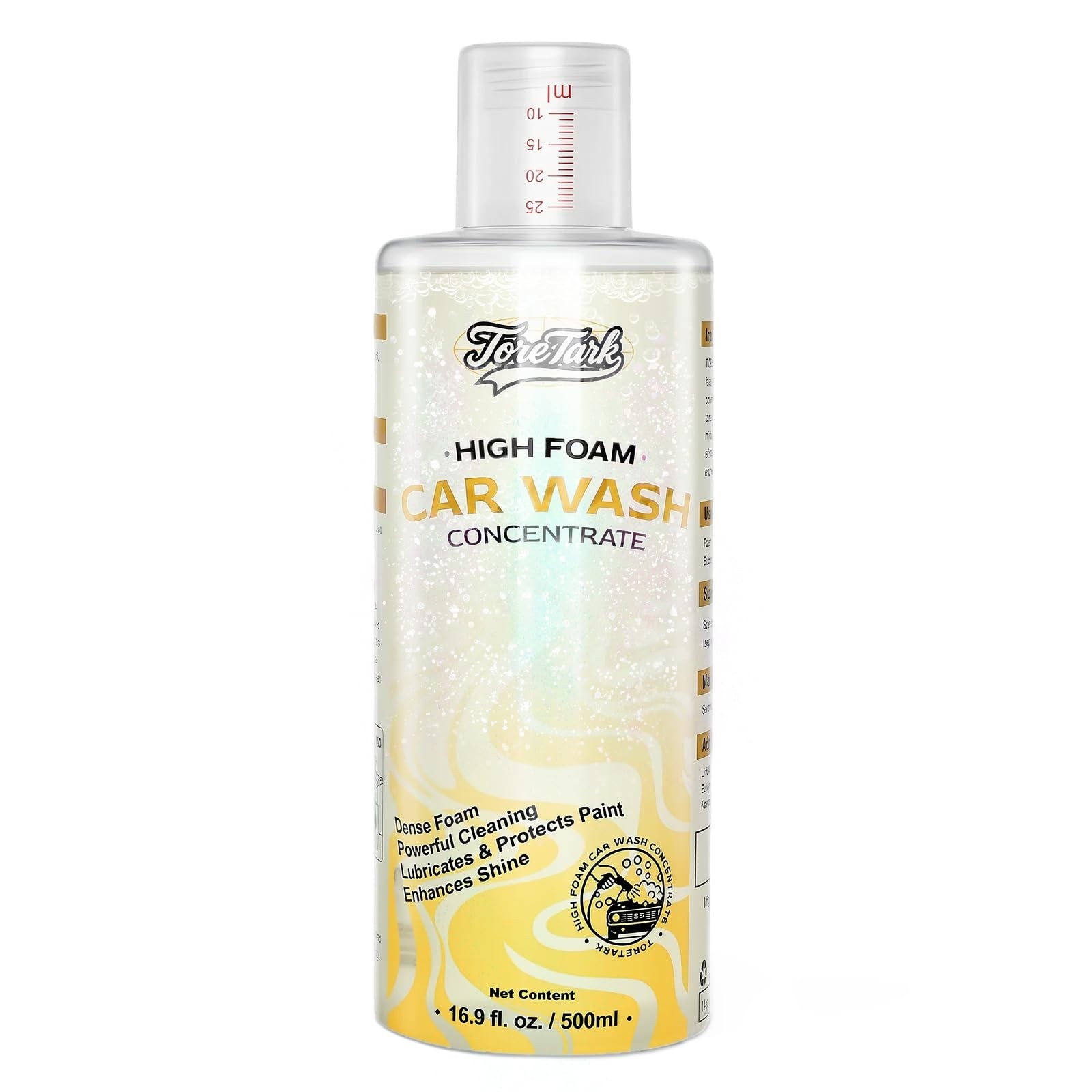 Car Wash Soap – High Foam, pH-Balanced & Concentrated Car Shampoo, Works with…