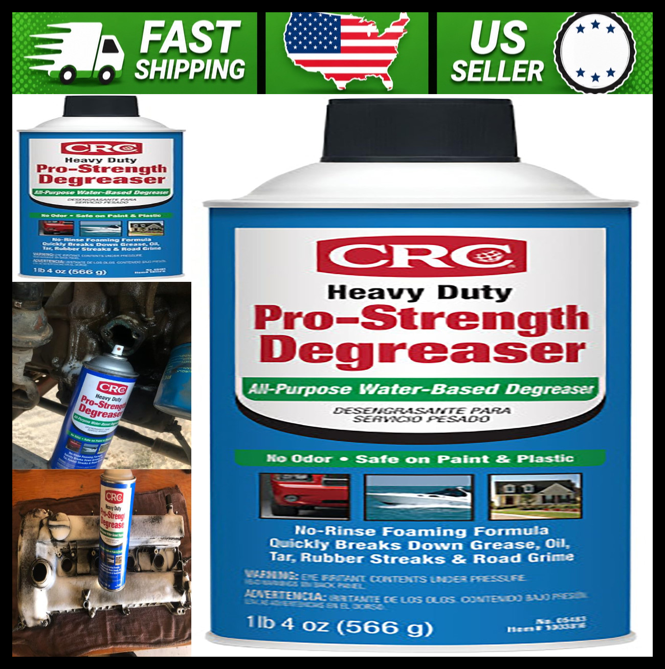 CRC Heavy Duty Pro-Strength Degreaser 20 Wt Oz 1 Pack