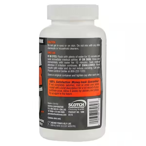 1 lb Toilet Tank Cleaner Removes Hard Water Stains Rust Mineral Buildup