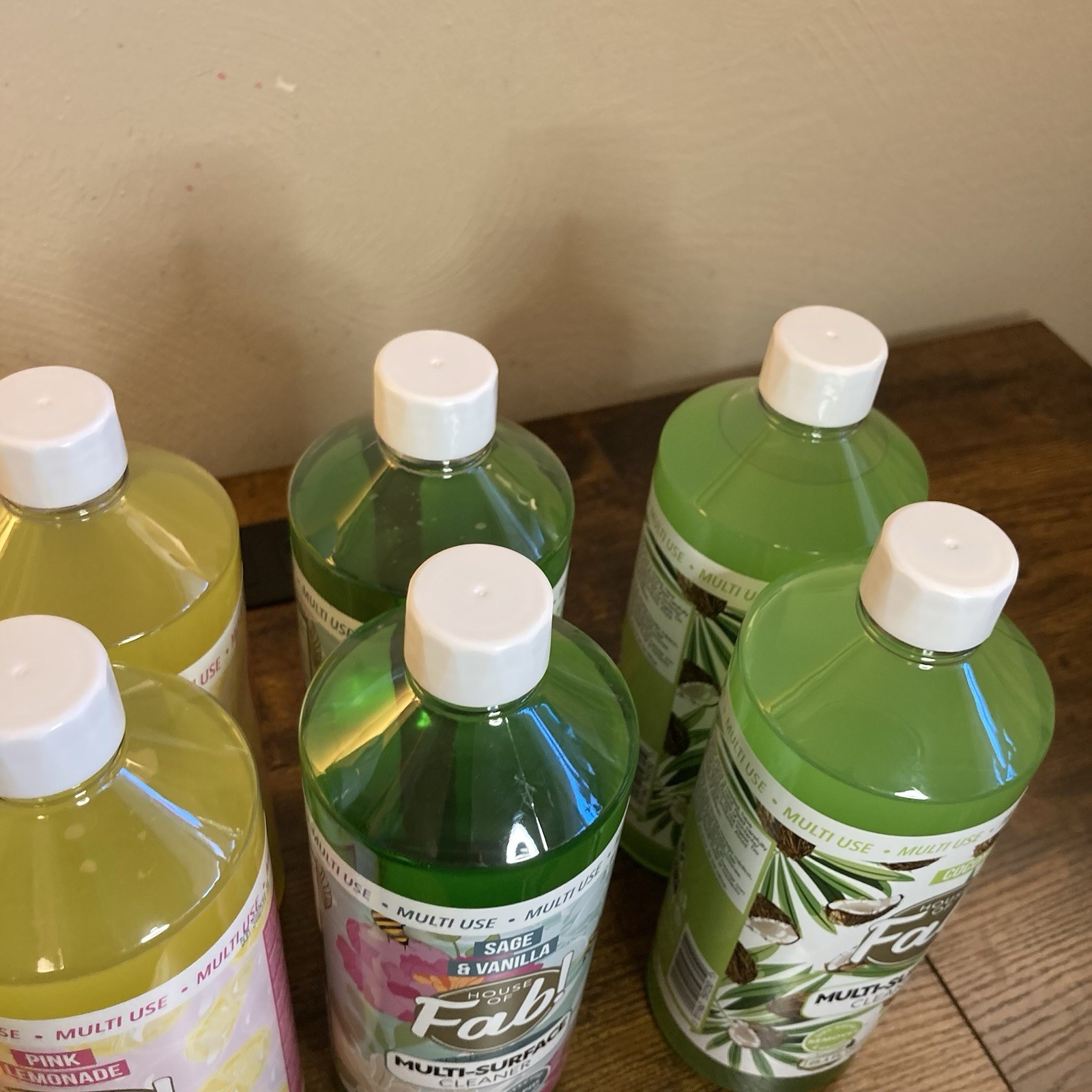 House of Fab Multi-Surface Cleaner Spray Sweet 25.4 FL OZ 6 Pack
