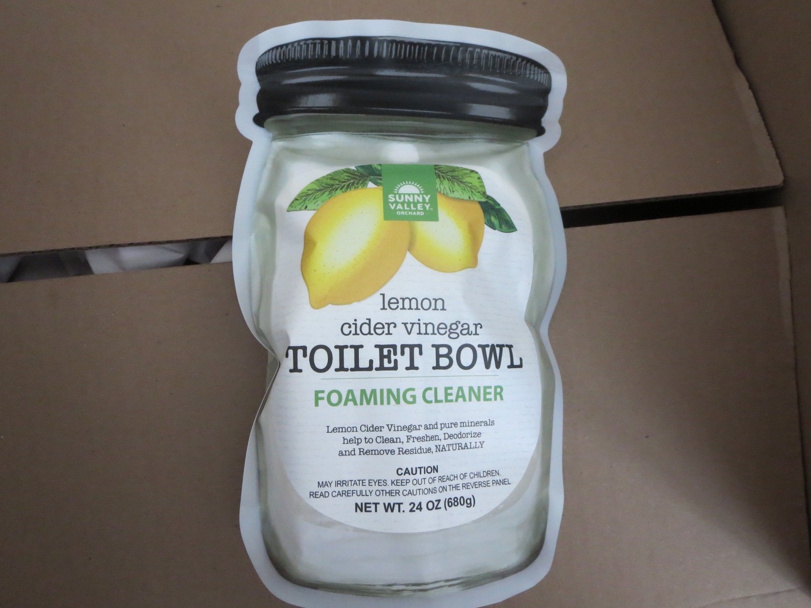 Sunny Valley Orchard 24 oz. Foaming Toilet Cleanser – Lemon Cider Vinegar