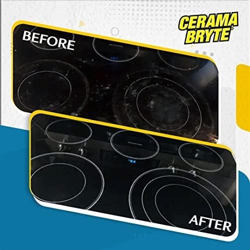 3 X Scraper & 3 X Pad Kit Cooktop And Stove Top Cleaner For Glass Ceramic Surfac