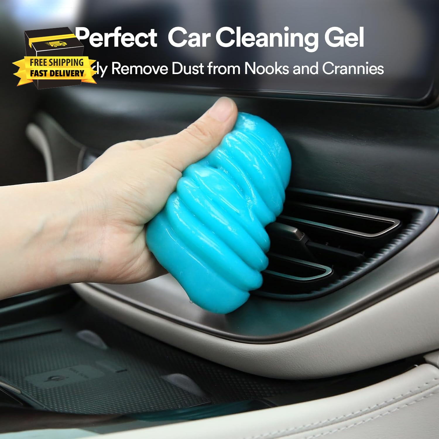 Car Cleaning Gel Car Clean Putty, Universal Car Interior Cleaner Slime, Perfect