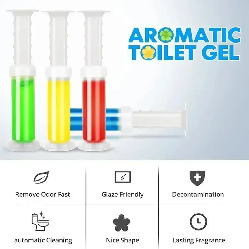 Toilet Cleaner Gel Stick Tablet Products Liquid Fragrance Cleaning Deodorization