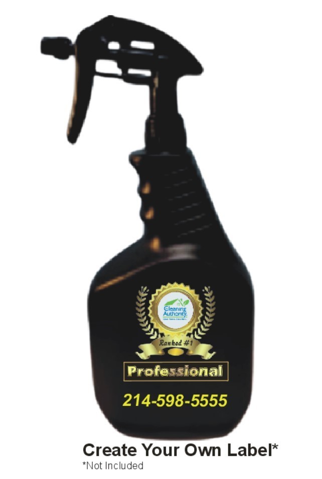 32 oz. Professional, Chemical Resistant, Commercial Black Spray Bottle (6-Pack)