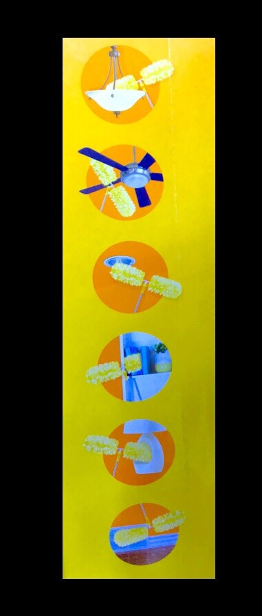 Swiffer Dusters 6’ ft Extender Handle Kit w/ 4 Refills: DOUBLE Ended,ceiling,fan