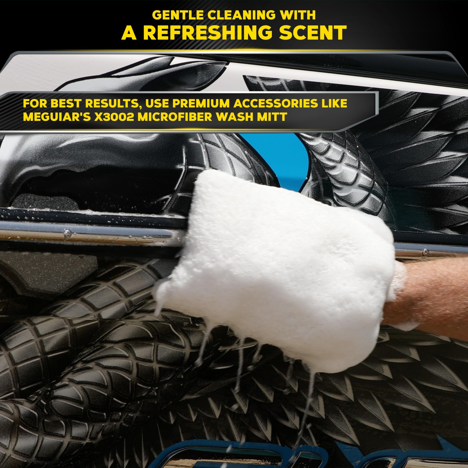 Meguiar’s M43 Marine/RV Boat Wash, pH-Balanced 64 Fl Oz (Pack of 1), PURPLE