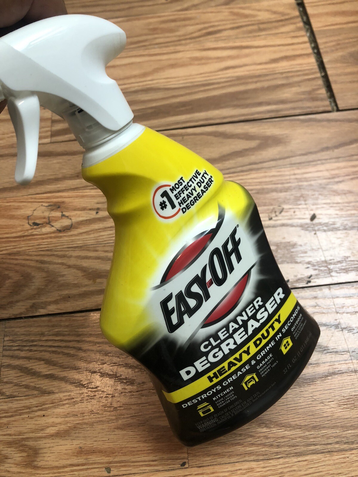 Easy-Off HEAVY DUTY Cleaner DEGREASER Stove Oven Engine Parts Tools 32oz Spray