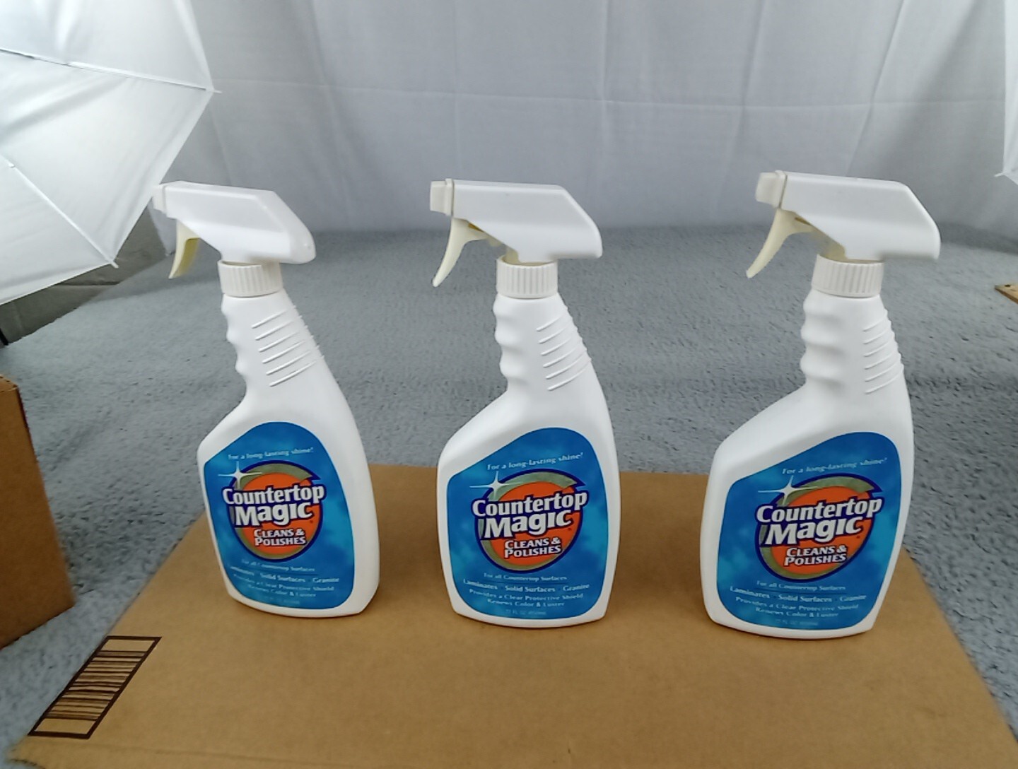 3x Vintage Countertop Magic Cleaner Polish Laminate Solid Granite 22 Oz