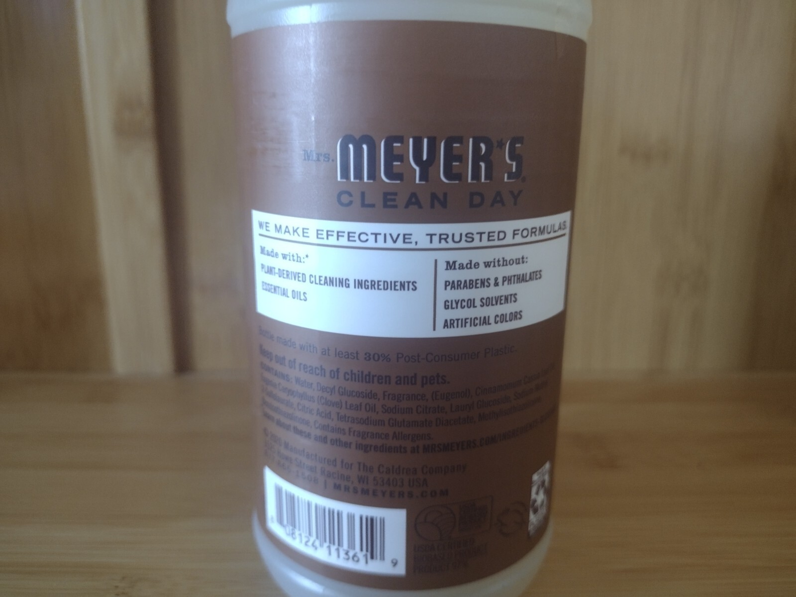 Mrs. Meyer’s Clean Day Multi-surface Cleaner,Acorn Spice + Apple Cider Pack of 2