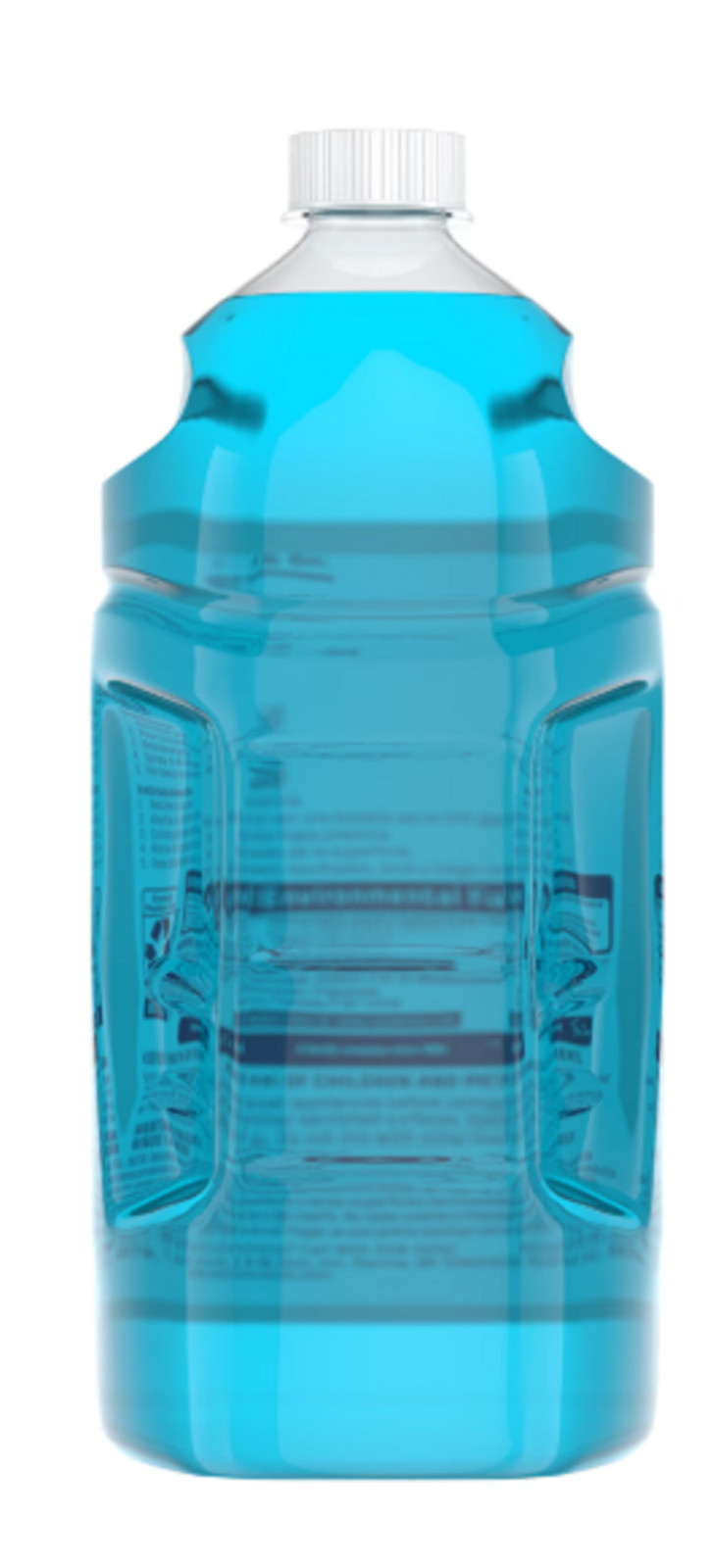Windex Glass, Window, and Mirror Cleaner Refill, Original Blue, 2 L