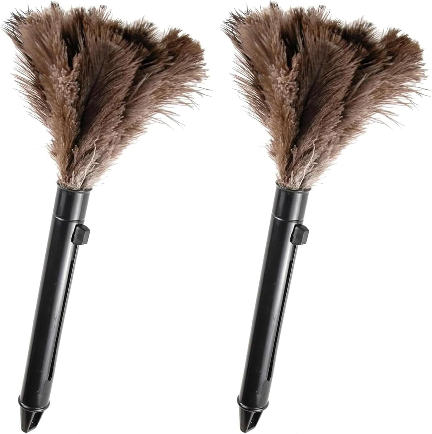 Extendable Cleaning Duster 94 Inch Long Telescoping Ostrich Feather Dusters W/
