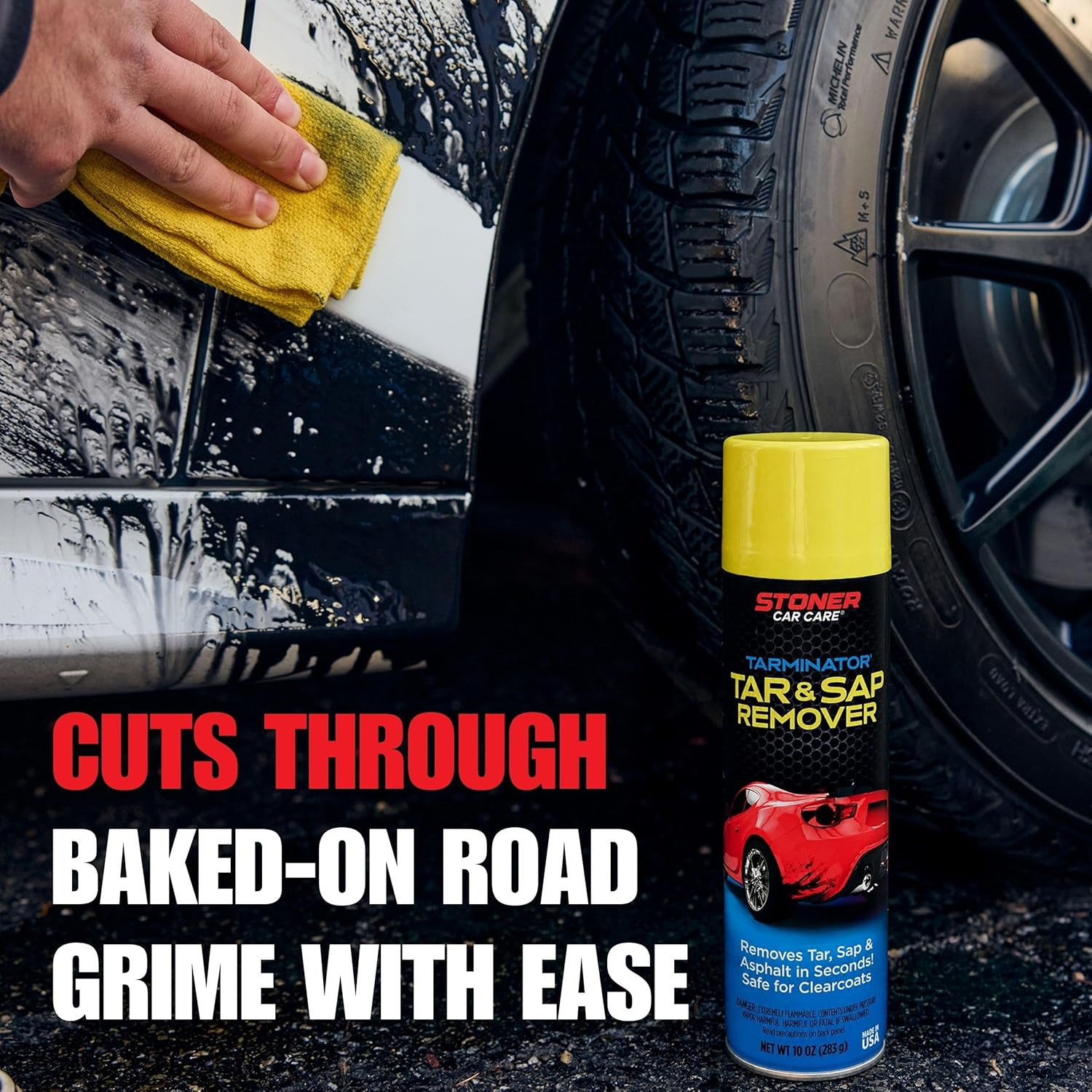 91154 Tarminator Tar, Sap, and Asphalt Remover – Fast Acting Tar and Sap Remover