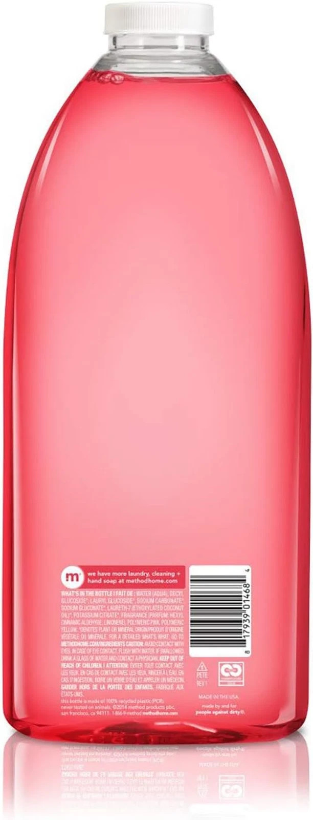 Method All-Purpose Cleaner Refill, Pink Grapefruit, 68 Fl Oz