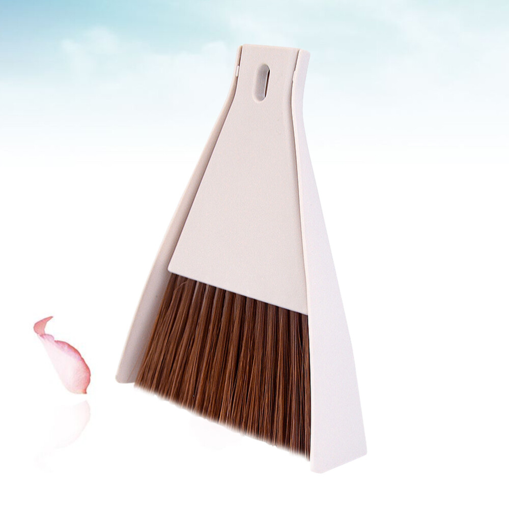 Mini Desktop Broom and Dustpan Set Household Dust Pan and