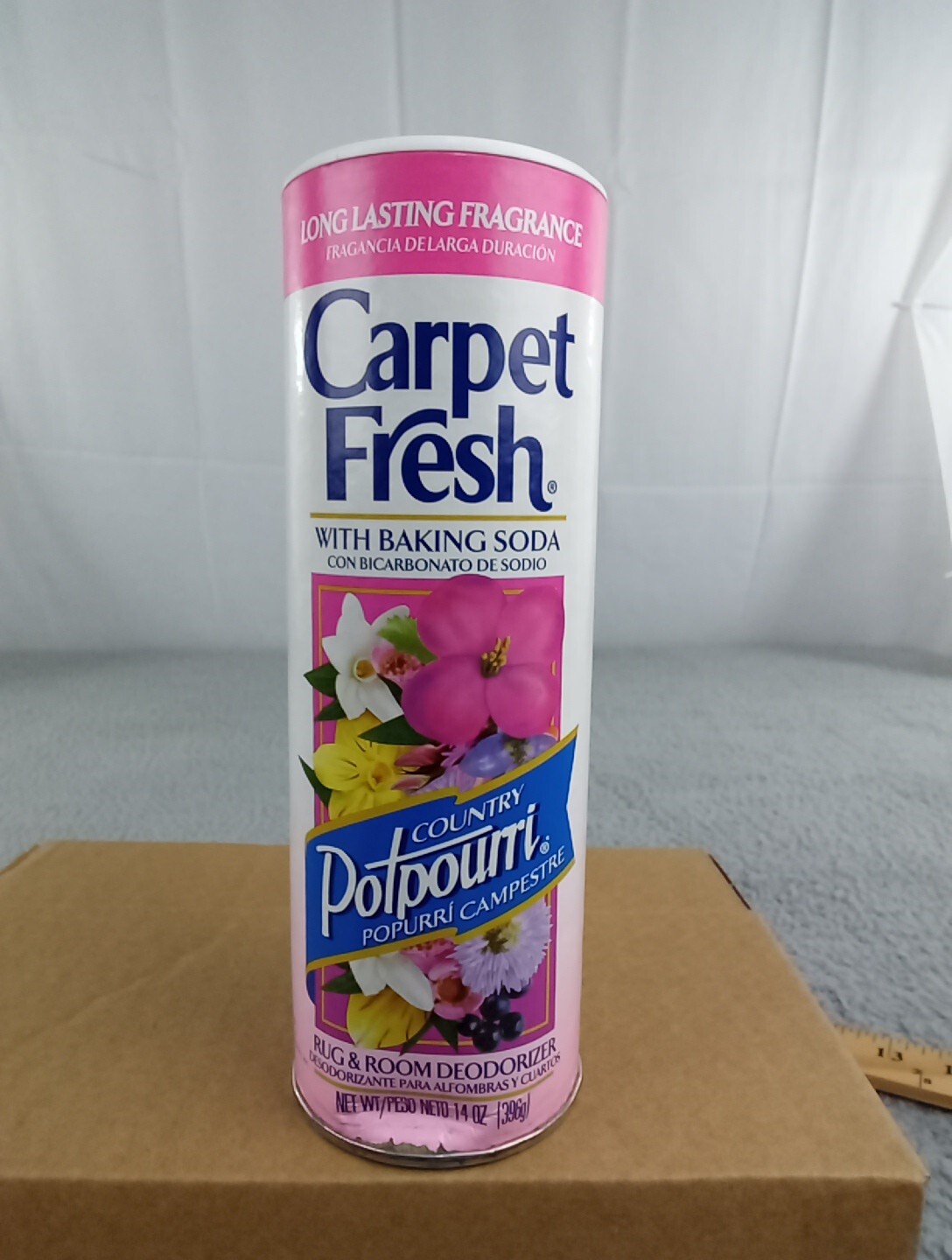Carpet Fresh Country Potpourri Scent Carpet Odor Eliminator 14 oz. Powder