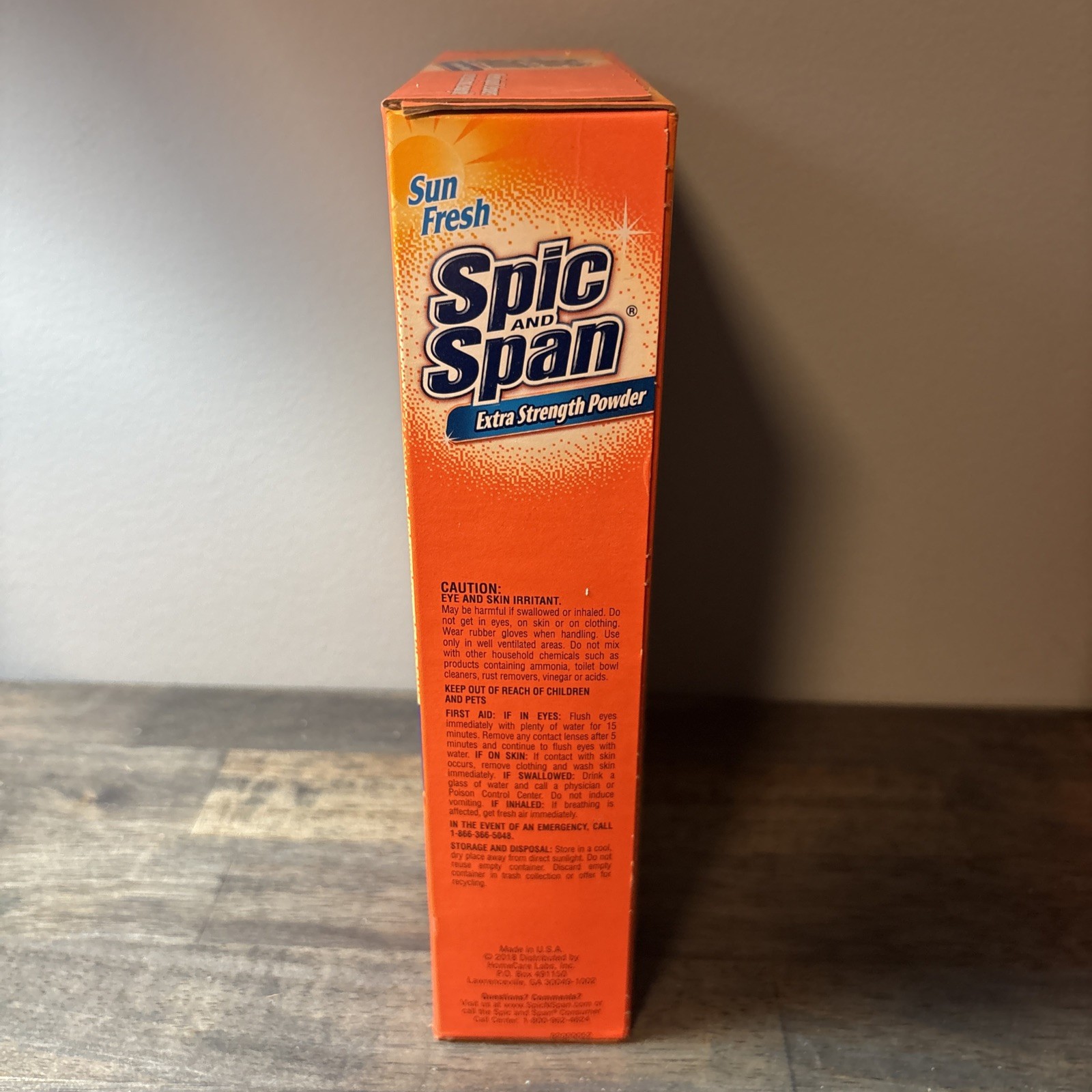 (3) Spic And Span Extra Strength Powder Sun Fresh 27oz Boxes Discontinued Read