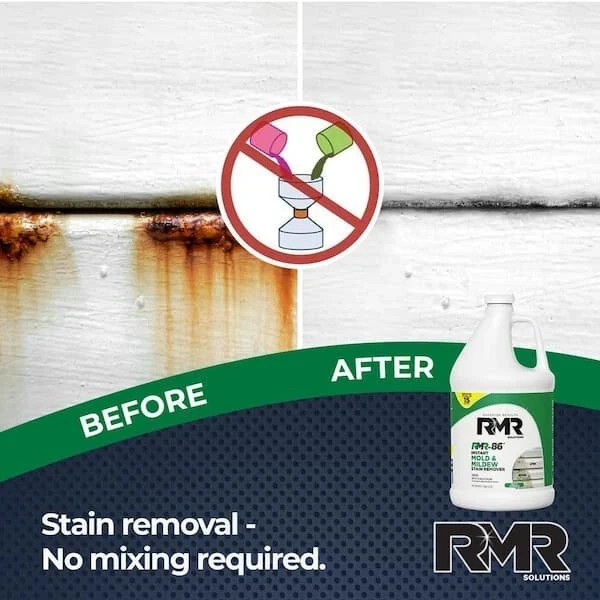 1 Gallon Mold & Mildew Remover No Scrub Stain Cleaner