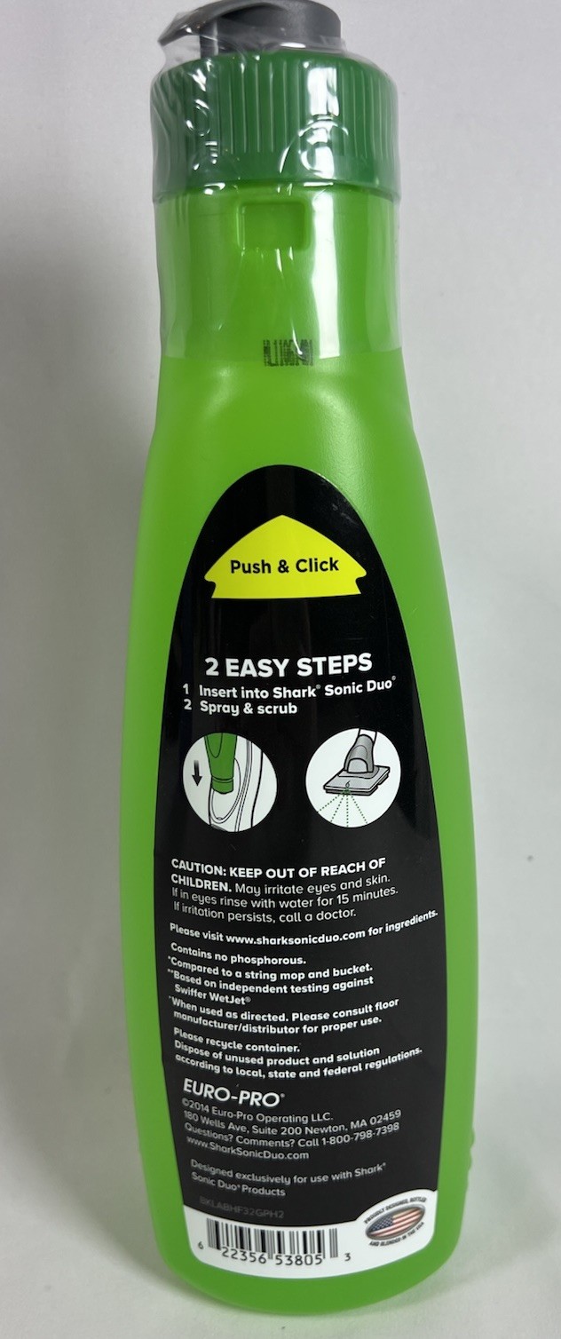 Shark Wood & Hard Floor Cleaner ITALIAN CITRUS 32 Oz Wood Tile New Sealed