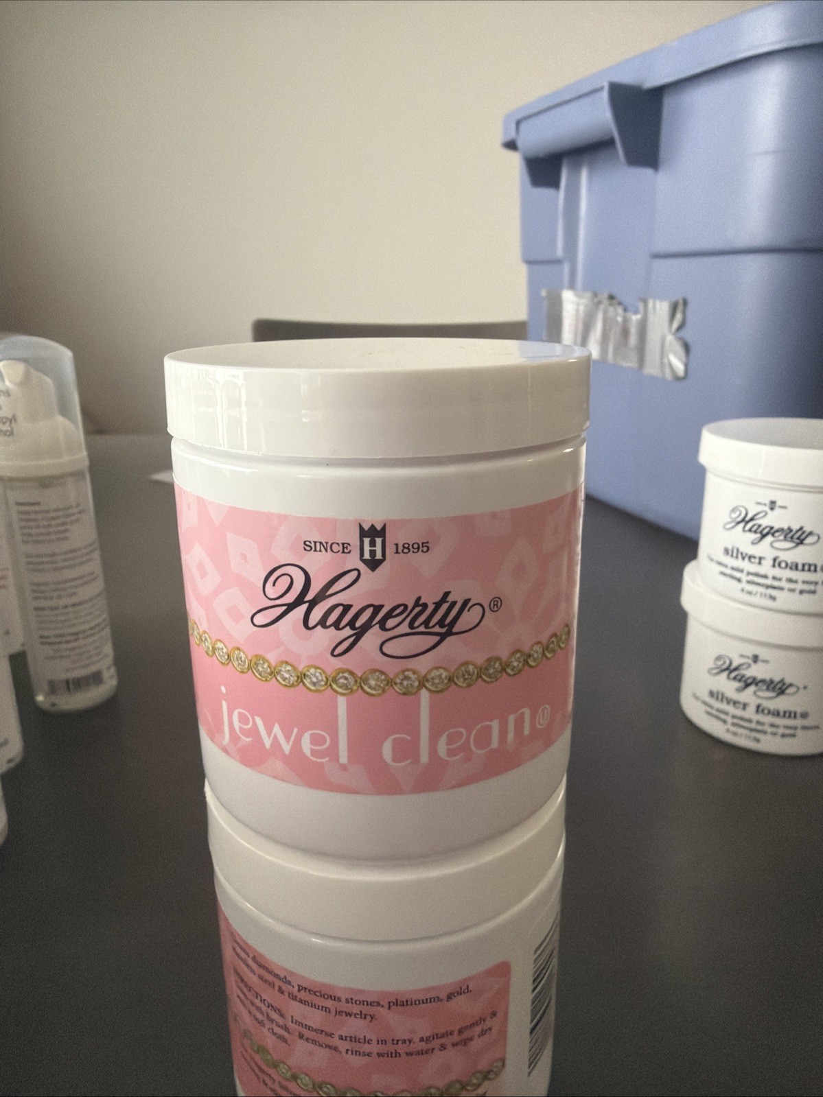 Hagerty 16007 Jewel Cleaner 7 oz Gold/Platinum/Diamonds Gemstones Basket Brush